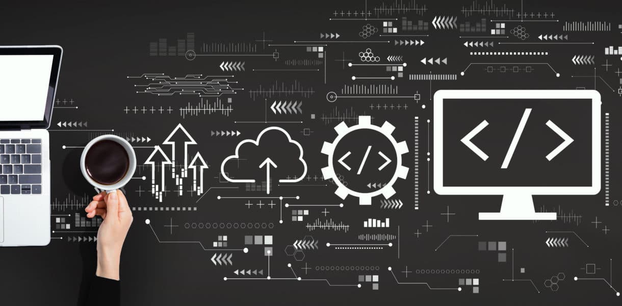 Web development concept